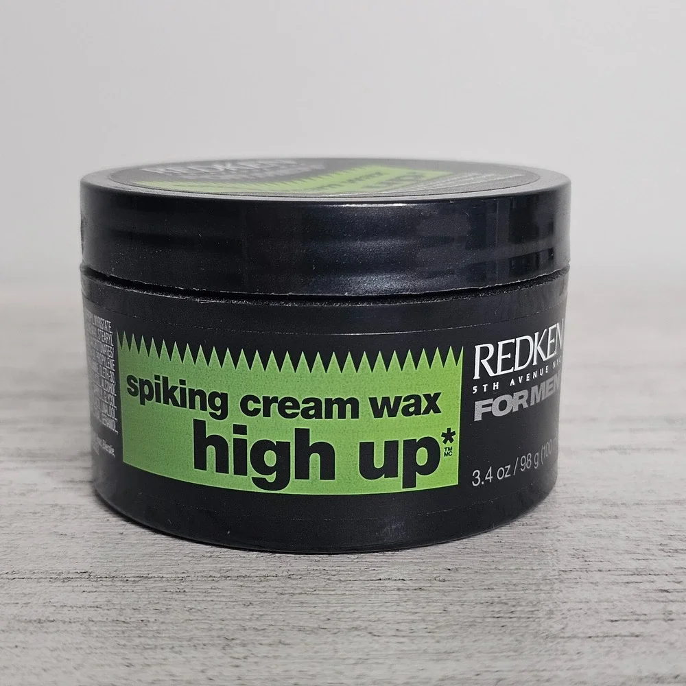 REDKEN for Men High Up Spiking Cream Wax Maximum Control 3.4oz NEW, DISCONTINUED